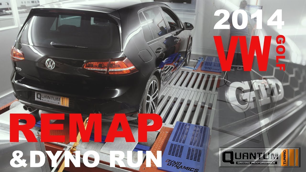 2014 VW GOLF Remap (Dyno Run)
